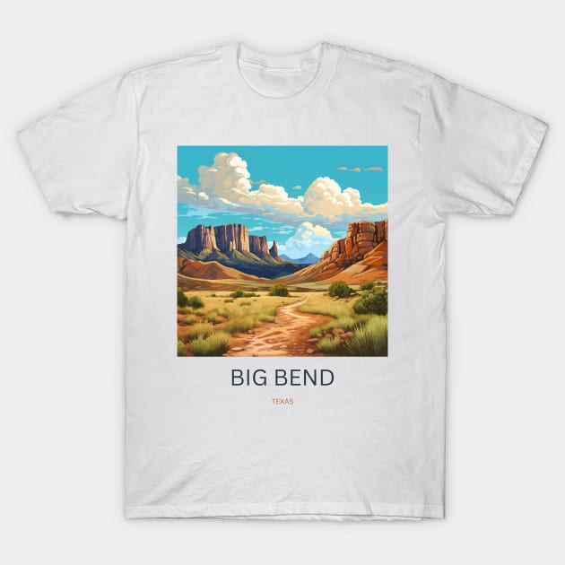 Big Bend, Texas T-Shirt by andreipopescu